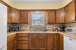 Oak Cabinets with pull outs and lazy susan