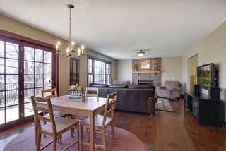 Open floor plan on the main level