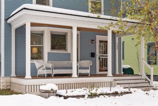 Lovely open front porch
