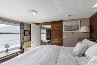 Boathouse main bedroom, just 20 ft from the shore of Lake Minnetonka