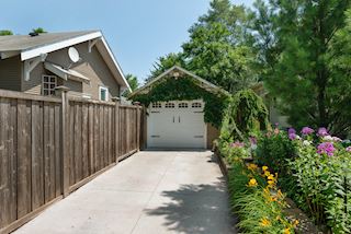 Driveway to Garage