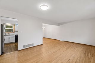 Open living and dining areas