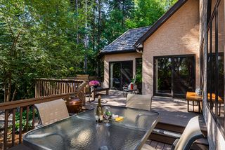 Spacious deck area perfect for relaxing and entertaining
