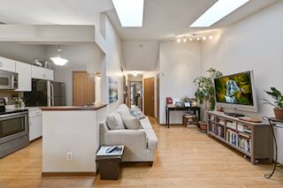 Spacious  and Open with Skylights!