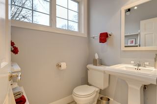 Main floor half bath