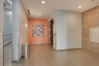 Fresh and modern foyer with elevator and stair access