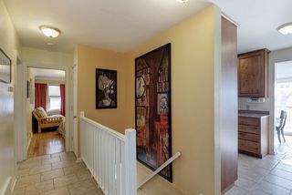 Ceramic tile, hardwood floors take you through the various areas of the home