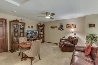 Loft space offers TV, game or library options - note adjoining storage. 
