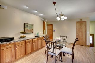 Plenty of storage in surrounding cabinetry. 