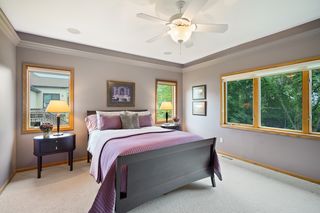 Owner's Suite is spacious enough for a king-sized bedroom set. 