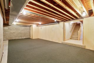Lower level space has great potential to be finished as a game room, exercise space or workshop.