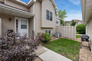 Private greenspace in the front yard just steps to your 2 car garage.