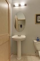 Main floor powder room.