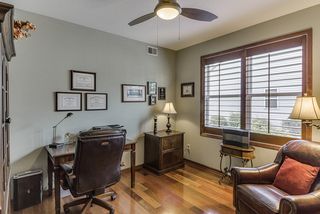 Front bedroom used as office. 