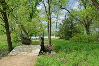 Neighborhood Trail to the common beach area.