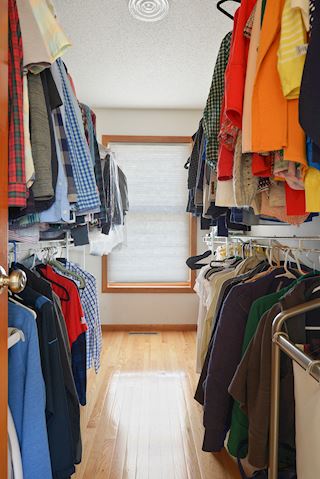 Large walk-in closet