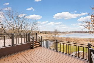 Maintenance free two-tier deck