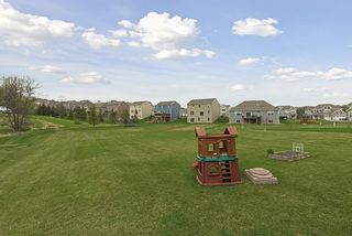 Large flat lot measures nearly 1/2 acre. 