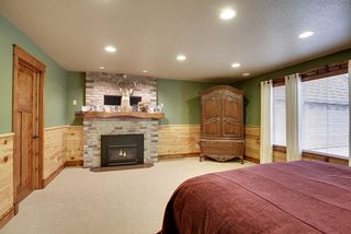 The Main floor Master Bedroom is conveniently located off the Entry area.