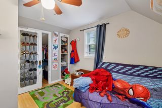 Another view of 2nd bedroom, features closet and built ins.