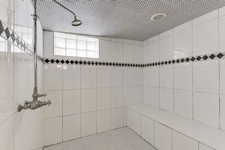 Wonderful steam shower is a great highlight of the home .