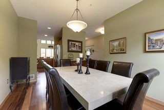  Space for additional dining furniture pieces.