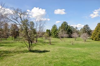 Backyard leads directly into Arneson Acres via your private gate