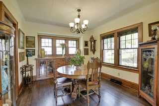 The Dining Room features an Original Built-in Buffet & Hardwood Floors!