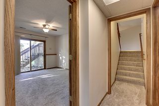 Down to large family room. 