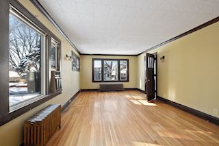 Lower unit living and dining room