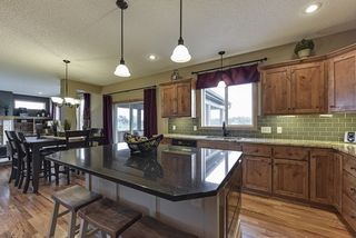 Under cabinet lights, Pendant lighting, along with the recessed lights. 