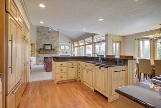 This true gourmet kitchen offers wonderful design and stunning views of nature 