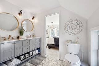 Primary walkthrough bathroom