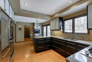 Large kitchen with plenty of counter top and storage space