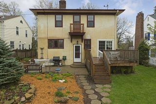Back View of the Home.... Enjoy the Deck & Patio! 