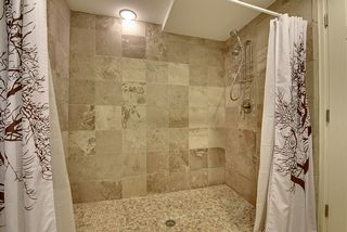 Huge walk-in shower!