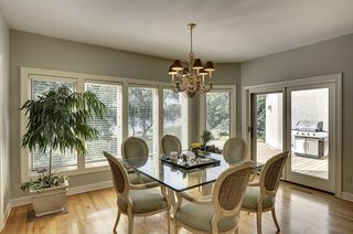 Brand new patio door opens out to the deck for easy grilling!
