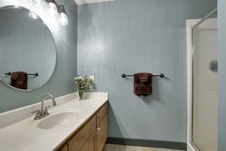 Master Bathroom provides privacy and plenty of counter top space