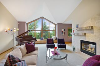 Gathering room for entertaining, everyday living or enjoying the view from the bench seat.
