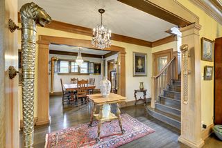 You will find Rich Natural Woodwork throughout the home! 