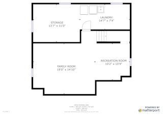 Lower Level Floorplan