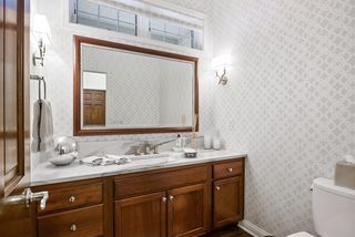 renovated main level powder room-
