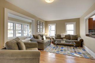The Living Room is flooded with Natural Light...