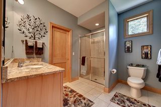 Main floor 3/4 bath off the sitting room and hallway area.