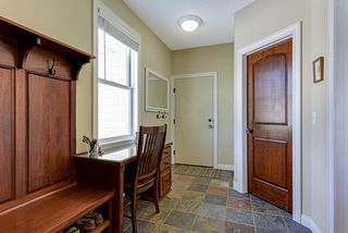 Wow! The perfect mudroom with planning desk,closet and convenient personal storage
