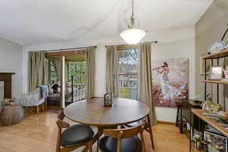 View of Dining from Kitchen .