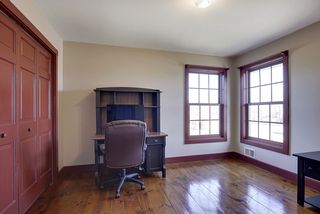 Bedroom #3 on the 2nd floor overlooks the backyard