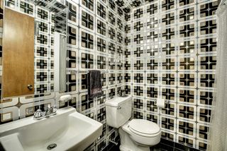 Fun basement bathroom!