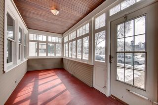 The southern exposure from thethree season porch is perfect for summer days. 