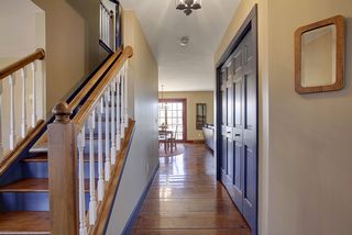 The front entrance welcomes you in with rich colors and natural light